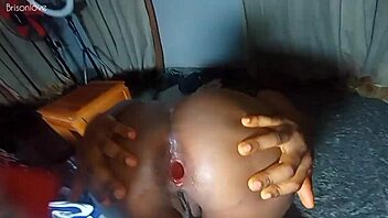 Oh My, Young Girl Trains Her Ass To Take Massive BBC!