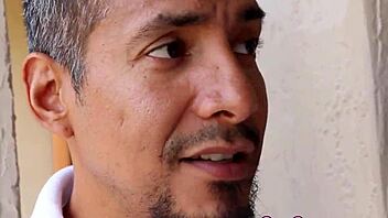 bronze teen takes a tempting facial after old and young encounter