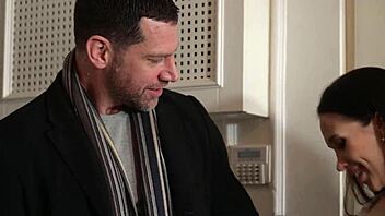 Oh hey, cheating housewife Alyssa Bounty, ready for your hung lover to give you that double penetration treat with toys and cum?