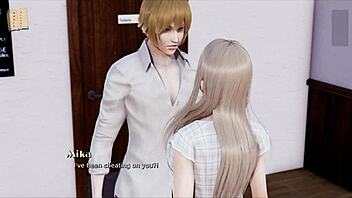 in this indian video, the woman with big tits and big ass explores her real desire in a casual everyday scene.