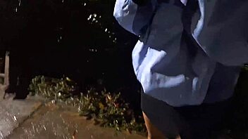 Met Strange Girl in Rain and Invited Home to Avoid Getting Wet: Bedroom Backstage Tits Panties Ass Thong Natural Tits Bed Latina Babe Tanned Amateurs Flashing Brazilian