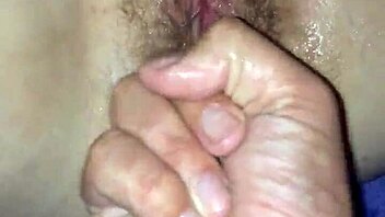 teen blonde inserts cucumber deep into her tight hole for wild solo fun