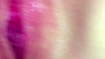 Wet pussy squirt action with a milf bent over monster cock 😈💦