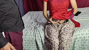 Strip and fuck my big boobs as your Desi milf maid?