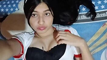 Watch This Universitaria Masturbate for a Mexican Fan - Want the Second Part, Darling? Real Homemade Action!