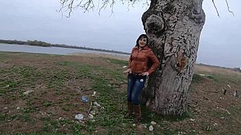 Beautiful Housewife Teases With Her Hungry Pussy And Big Ass