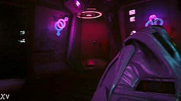 cyberpunk 2077 features this hot prostitute in wild sex game action as a whore