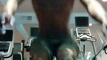 pole dance workout session