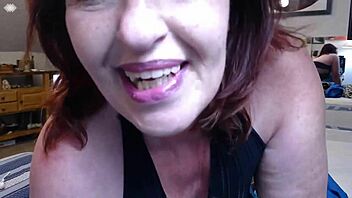 In this roleplay, the naughty neighbor gets caught jerking off on dirty panties in the laundry room.