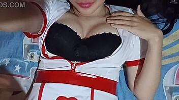 Watch This Universitaria Masturbate for a Mexican Fan - Want the Second Part, Darling? Real Homemade Action!