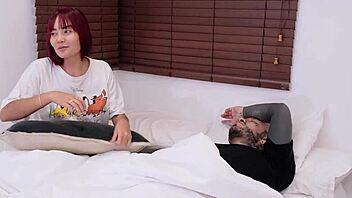 The tattooed nurse treats the patient by riding his hard cock. Felipe Skull enjoys the quickie in the hospital.