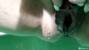 Hey, watch this wet adult Russian girl do a hot squirt and pissing show with toys!