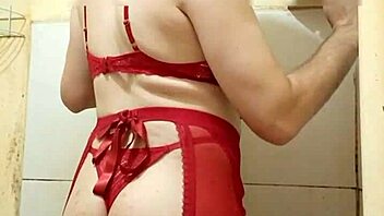 Feeling So Sexy In Lingerie Revealing My Tiny Cock