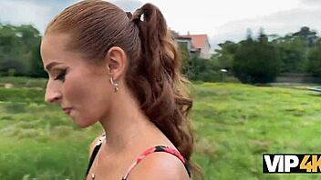 Village Girl Shows Off