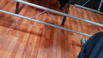 Risky spy camera on secretary nataly from uba faculty of letters