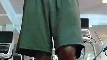 pole dance workout session