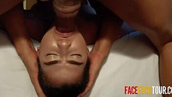 Big Lips Latina Wrapped Around Fat Cock On Back Close Up Pov!