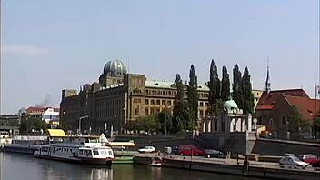 It was just another day when Mia Gold jumped into a wild threesome with two hung brunettes, taking every inch in group action.