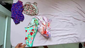 I hired this brazilian maid and she's super naughty teasing me with her short shorts in pov.