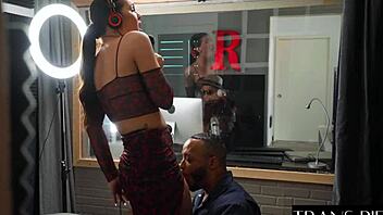 pretty shemale daisy taylor shows off adorable transsexual charm in cute crossdressing style