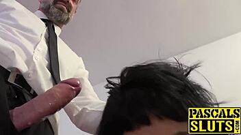 I absolutely love getting spanked hard and throatfucked like that, Candy Scott confesses.