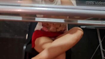 Risky spy camera on secretary nataly from uba faculty of letters