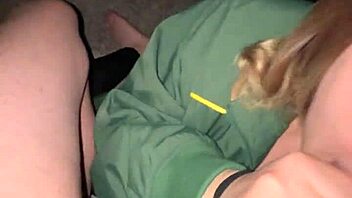 Teasing and flashing, then slurping his cum?