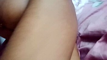 Horny housewife plays with her wet pussy in solo fantasy