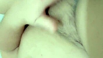 Chubby brunette uses dildo and vibrator for solo masturbation to orgasm in homemade video.