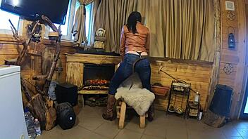 Beautiful Housewife Teases With Her Hungry Pussy And Big Ass