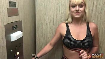 Petite Blonde Nova Cane Enjoys Her Wet Pussy Licked Before Riding Rome Major's Big Cock