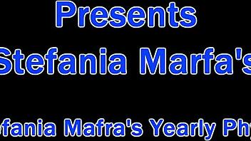 Hey, what's up with this yearly physical exam for patient Stefania Mafra in hospital gloves?