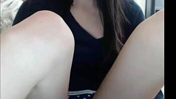 kinky shemale explores deep ass fingering on live cam show