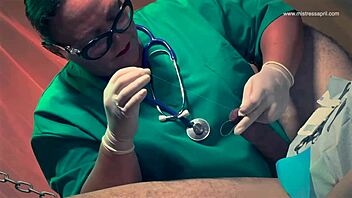 i crave the intense domination from dominatrix mistress april in her cruel cock clinic with bdsm bondage and femdom control