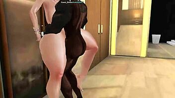 I get my big ass blonde bimbo body pounded hard by monster black cock for interracial creampie