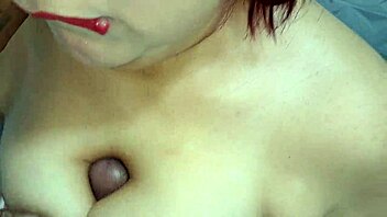 brandy enjoys a quiet homemade moment with her mature partner at home