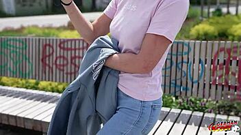 German Scout Picks Up Skinny Mature Melisa Rose For Intense No Condom Casting Fuck With Rough Doggystyle