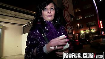 In casual narrative Maja gets picked up for public foot fetish fun outdoors