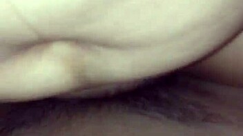 Horny wife comes home craving intense fucking action.