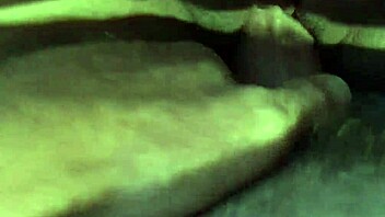 pregnant wife in intimate moment