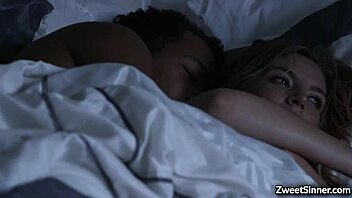 hot latina babe vanessa sky goes wild banging black stud ricky johnson swallowing his huge black cock and riding him crazy hard like a cowgirl