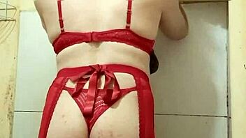 Feeling So Sexy In Lingerie Revealing My Tiny Cock