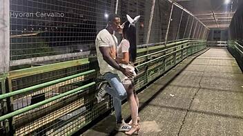 Did I fuck that slut right on the busy avenue almost getting caught?