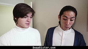 we swap our girls to teach em a lesson in this hot orgy