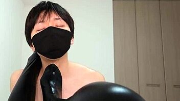 Cute College Student Foot Smell Steamy Leather Black Socks Footjob Fetish