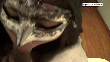 my friend loves sucking cock so much she deepthroats it eagerly