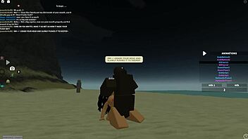 What Happens When Roblox Turns Into Wild Anal Action With Massive Black Cock?