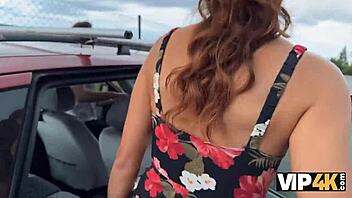 Village Girl Shows Off