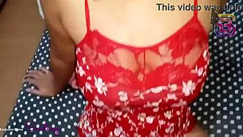 She gags on the massive black cock