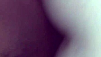 Wet pussy squirt action with a milf bent over monster cock 😈💦